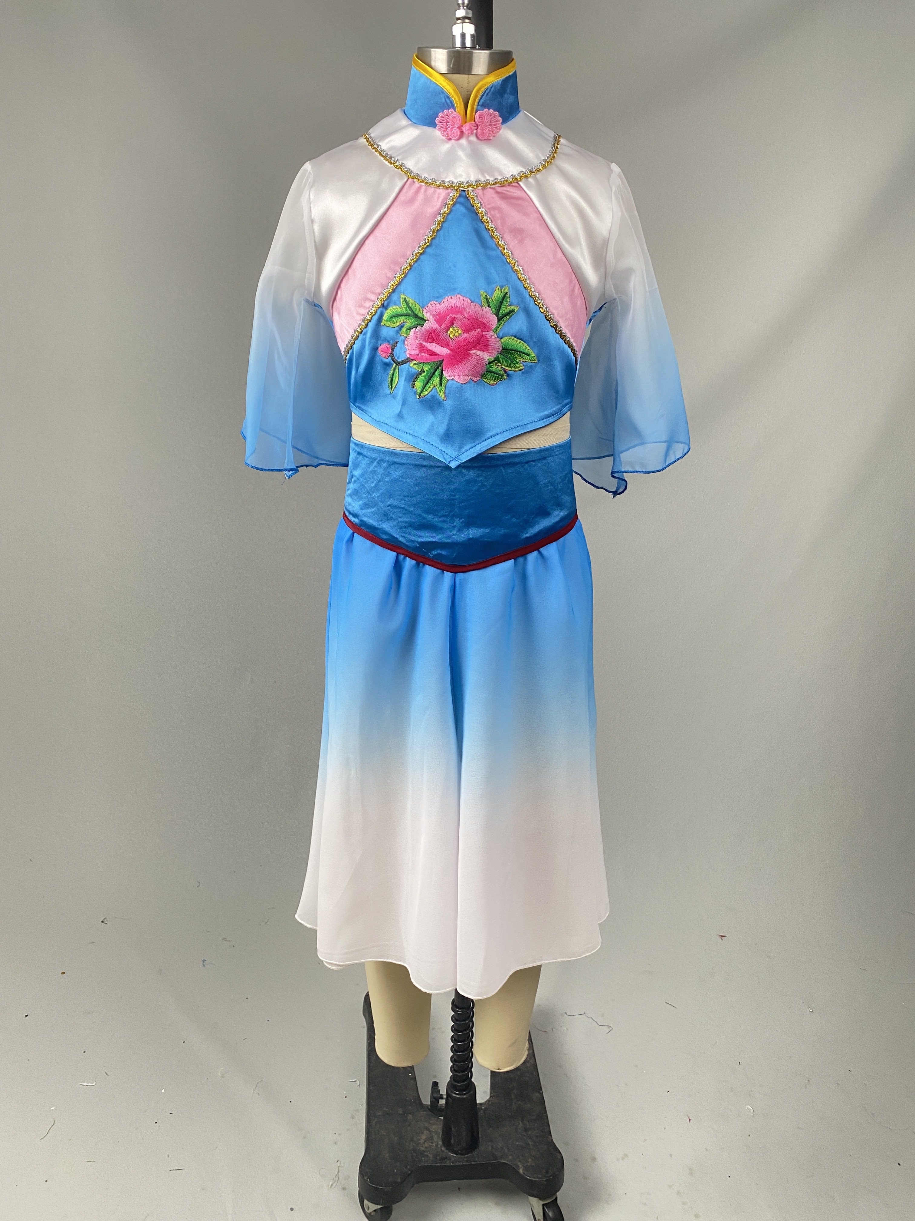 儿童中国舞演出服秧歌舞古典舞