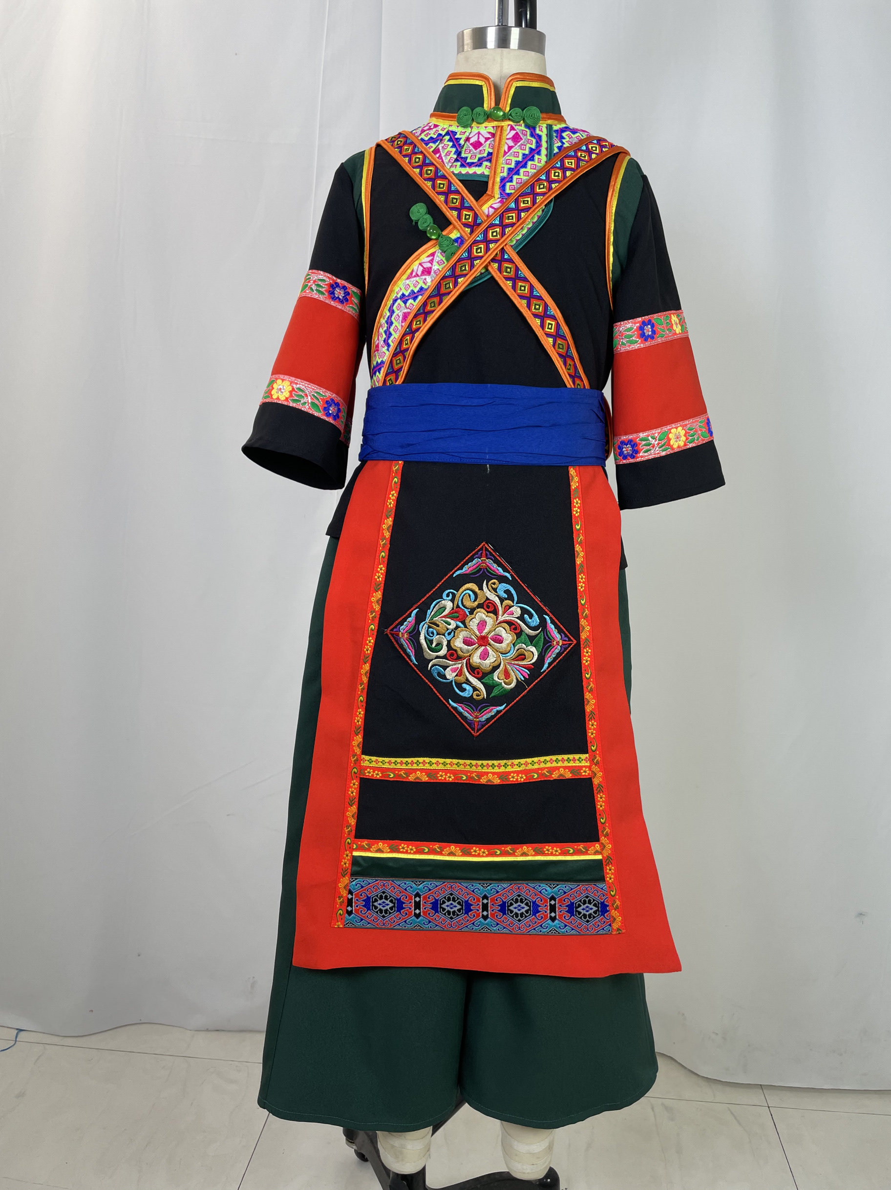 定制幸福的脚步侗族少数民族演出服舞台表演服饰剧目服