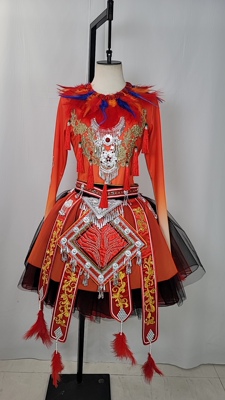 定制剧目服丹凤朝阳大赛演出服