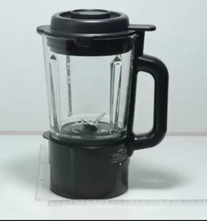 美的破壁机配件PT55.搅拌杯玻璃杯盖耦合器电机刀片发加热盘.全新