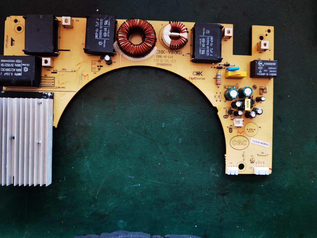 奔腾电磁炉配件.双灶.电源板.控制板.主控板.CHK-V9.06D主板.4线