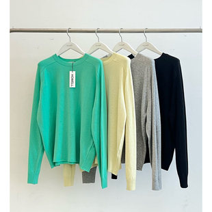 男士 韩国东大门代购 圆领打底针织衫 高品简约薄款 毛衣 HOWELL春季