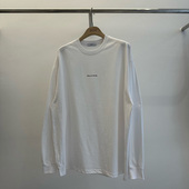 ANAN韩国东大门代购 T恤衫 男装 DEAR高品重工简约字母落肩束口长袖