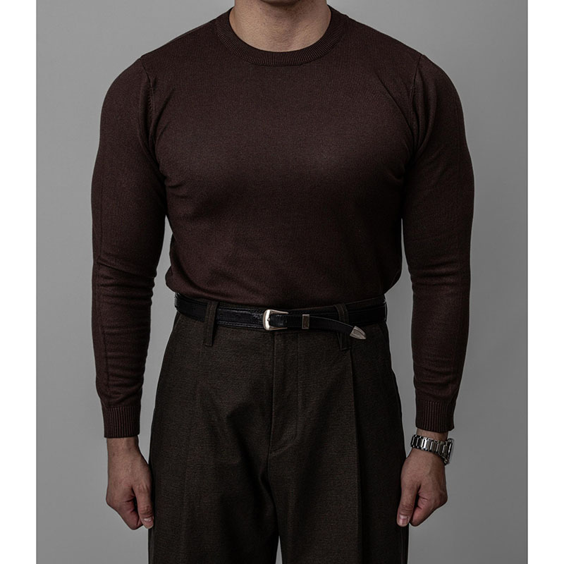 韩国代购基本圆领针织衫2件包邮