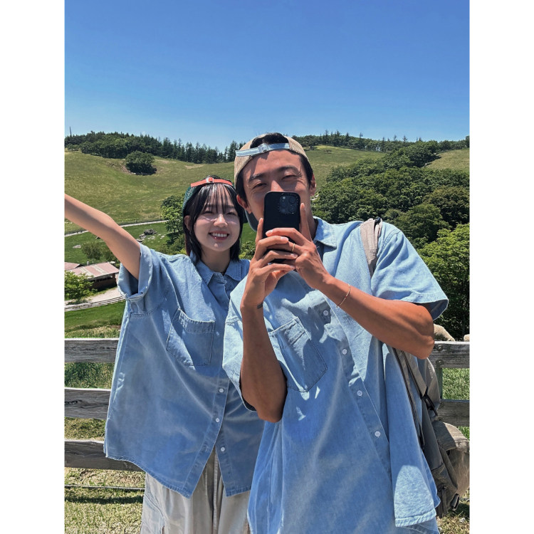 打折福利款代购时尚水洗复古单口袋情侣短袖牛仔衬衫UNISEX男女款