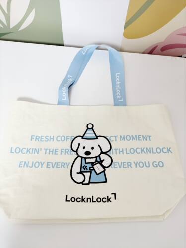 满88包邮 locknlock定制款蛇皮袋购物袋