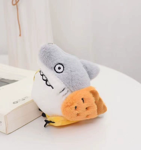 Забавная милая плюшевая подвеска, фигурка, брелок, украшение на сумку