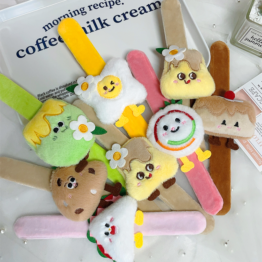 卡通毛绒创意啪啪圈手环送小朋友儿童解压玩具学生活动奖励小礼品,节庆用品/礼品,文化创意手环,淘宝优惠券,粉丝福利购,淘宝优惠卷