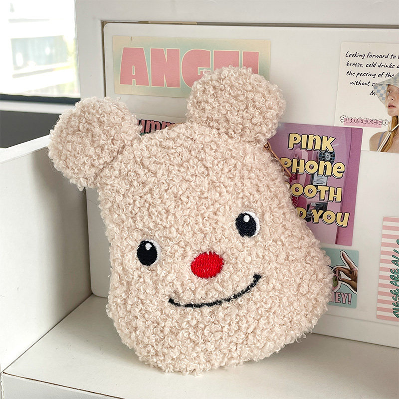 可爱小熊毛绒创意零钱包卡通女生收纳包儿童迷你包包挂件活动礼品,节庆用品/礼品,创意零钱包,淘宝优惠券,粉丝福利购,淘宝优惠卷