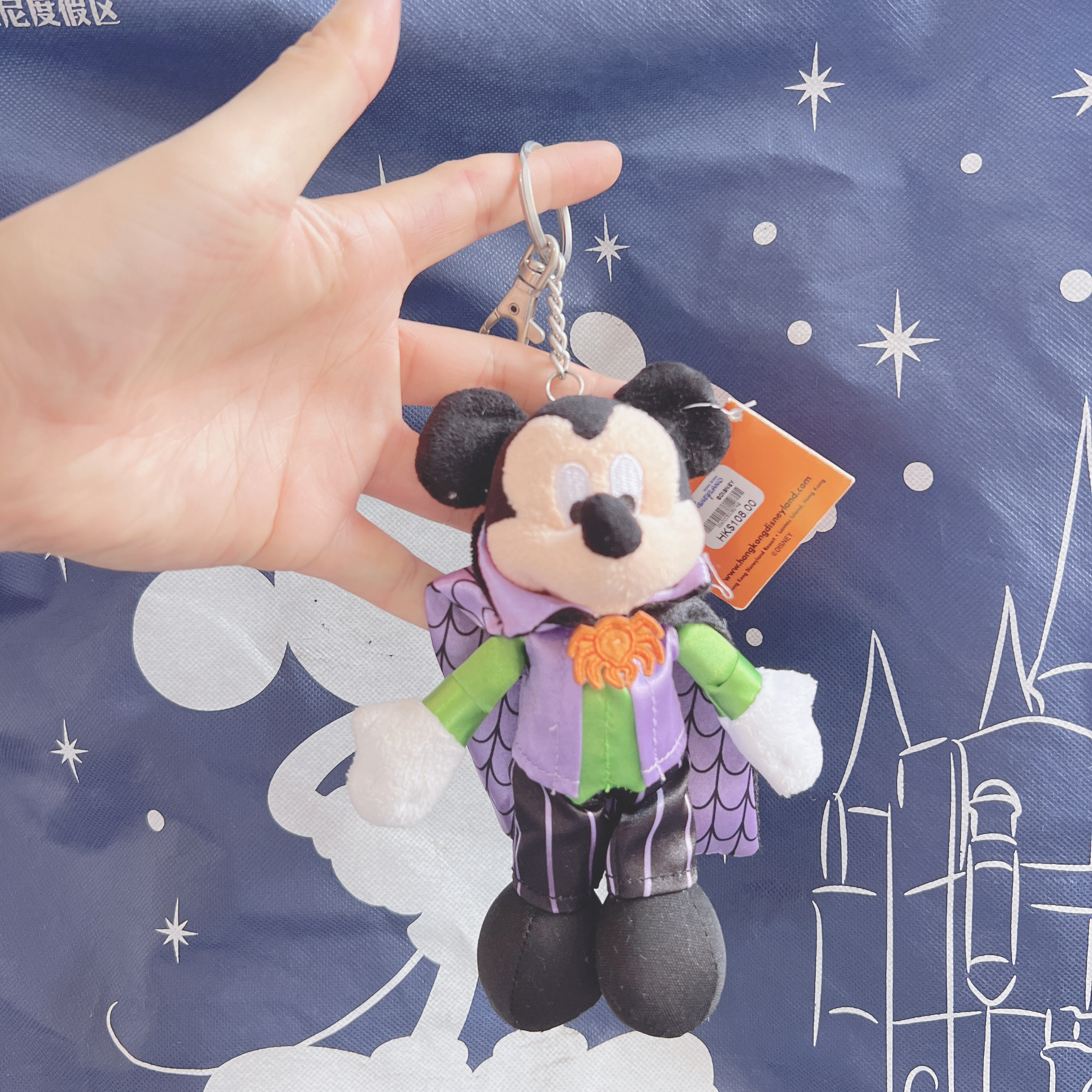 ราคาพิเศษ บริการซื้อของจากดิสนีย์เซี่ยงไฮ้ ส่งถึงในประเทศ พวงกุญแจจี้ห้อยรูปโดนัลด์ดั๊ก มิกกี้เมาส์ และดาวสีทอง