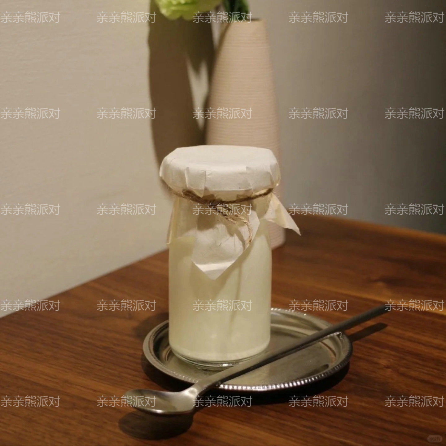 酸奶布丁杯封口纸甜品台装饰