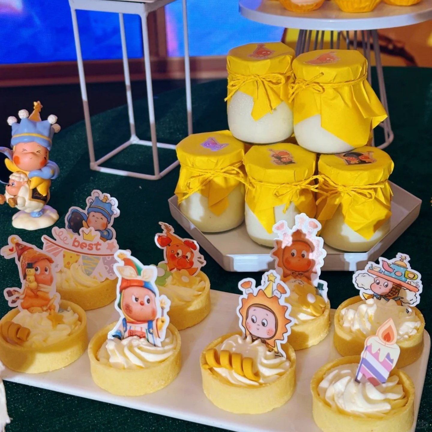 创意多巴胺星星人生日蛋糕装饰甜品烘焙插件公仔摆件贴纸推推乐,节庆用品/礼品,节日装扮用品,淘宝优惠券,粉丝福利购,淘宝优惠卷