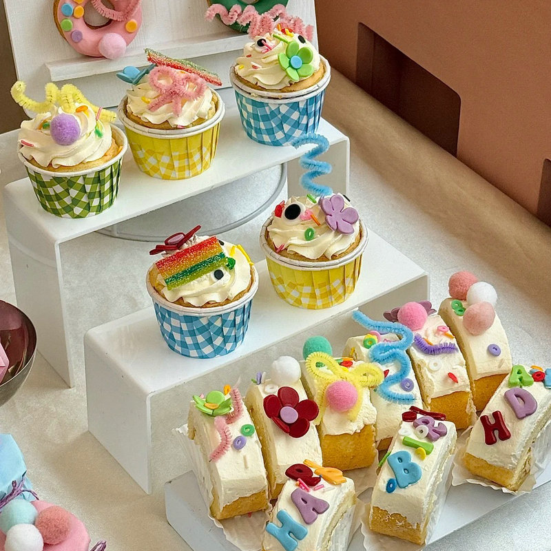 生日茶歇婚宴多巴胺甜品台装饰