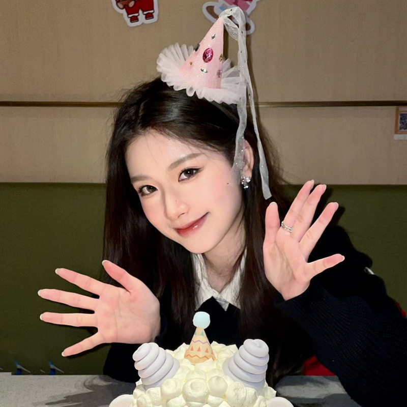 韩系粉色水晶钻发饰成人生日网纱蝴蝶结发卡发夹出片道具装饰发饰