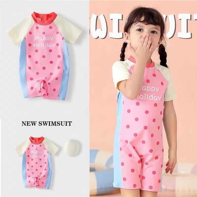 小女童泳衣2025新款连体泳衣