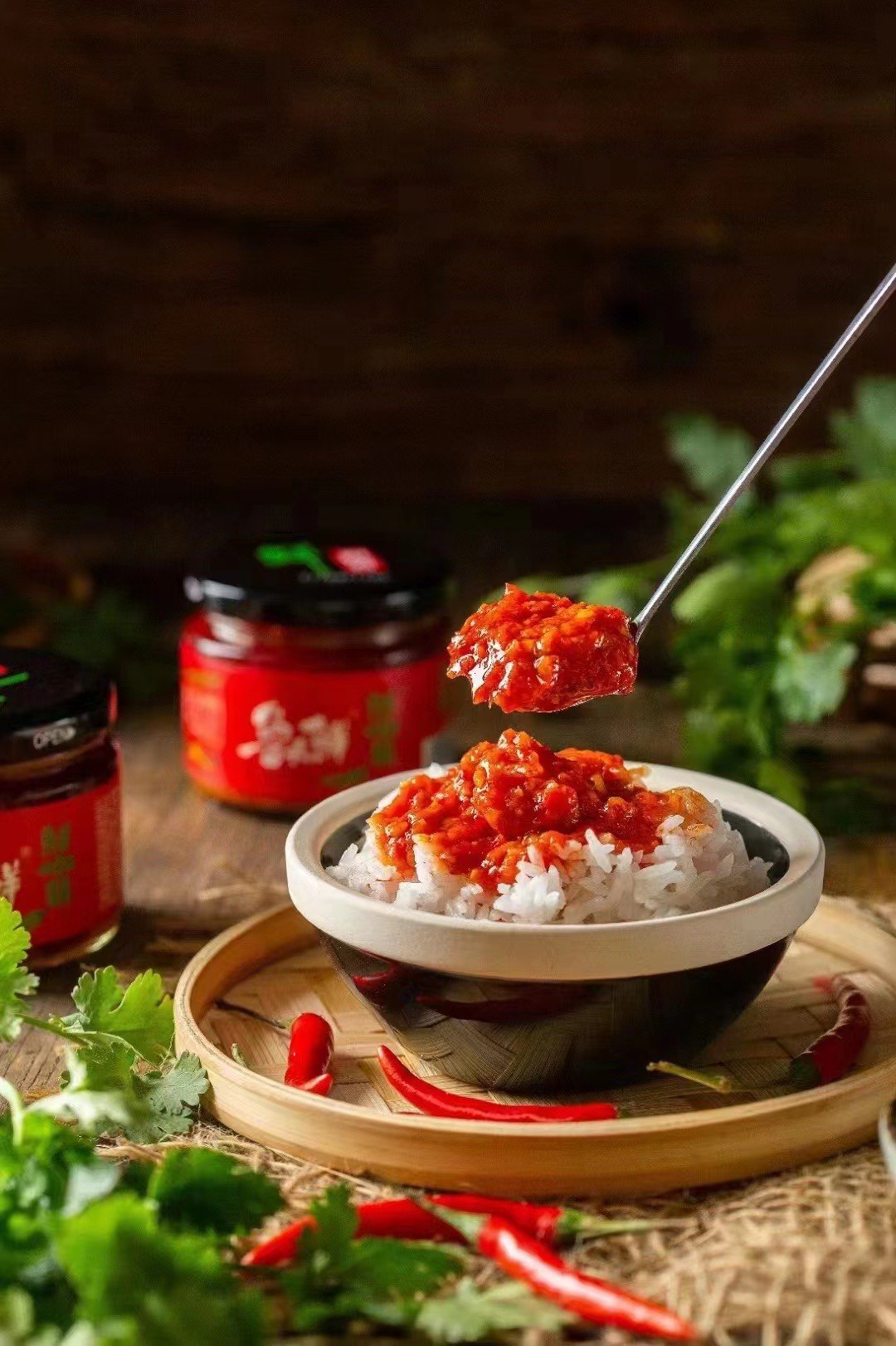 鲁大鲜鲜椒酱鲁大师鲜青椒酱拌饭拌面速食夹馍酱家用商用180g每瓶