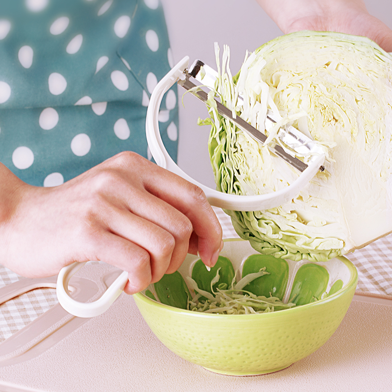 日本进口大号削皮刀宽口卷心菜