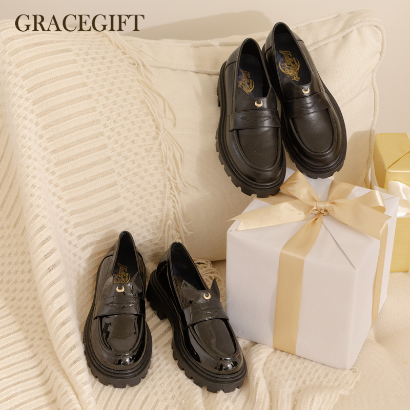 Gracegift美少女战士联名乐福鞋