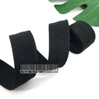 Polyester-cotton wide color thickened plain weave canvas webbing Backpack and bag accessories packing straps, schoolbag and backpack straps, fabric straps thumbnail 5