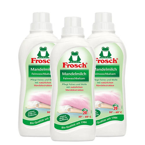 Frosch德国进口真丝洗衣液桑蚕丝羊毛专用洗衣液洗涤剂柔顺750ml