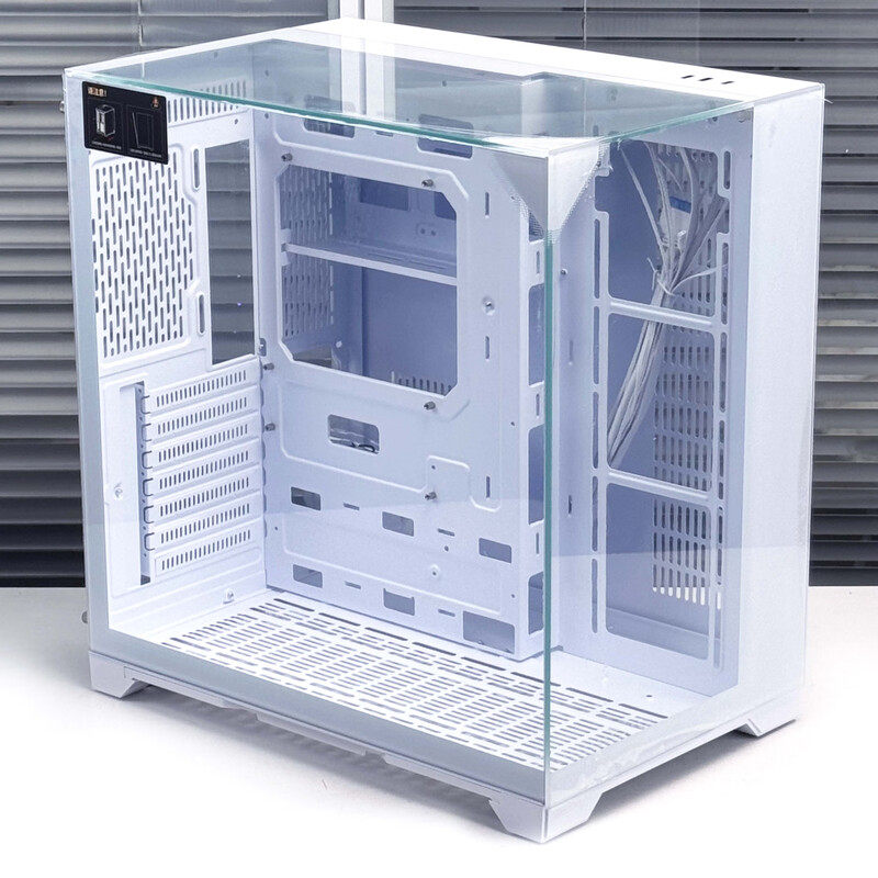 玩嘉天际S3平替联力海景房ATX主板简约全景钢化玻璃台式360主机箱
