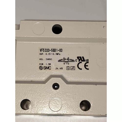 议价拆机SMC五位三通电磁阀VF5320-5GD1-03