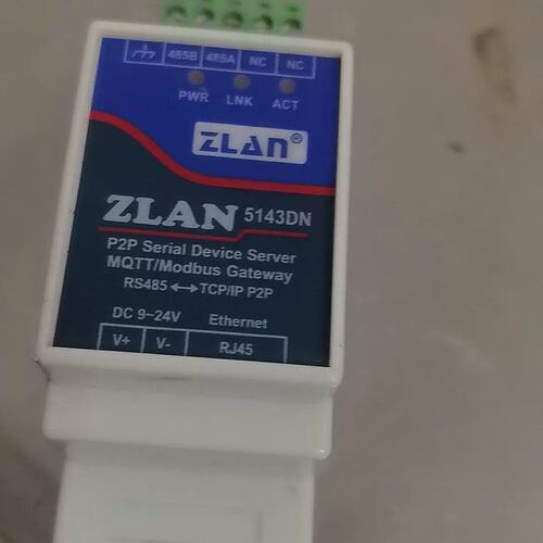 议价卓岚ZLAN5143DN单串口伺服器 RS485转TCP/I