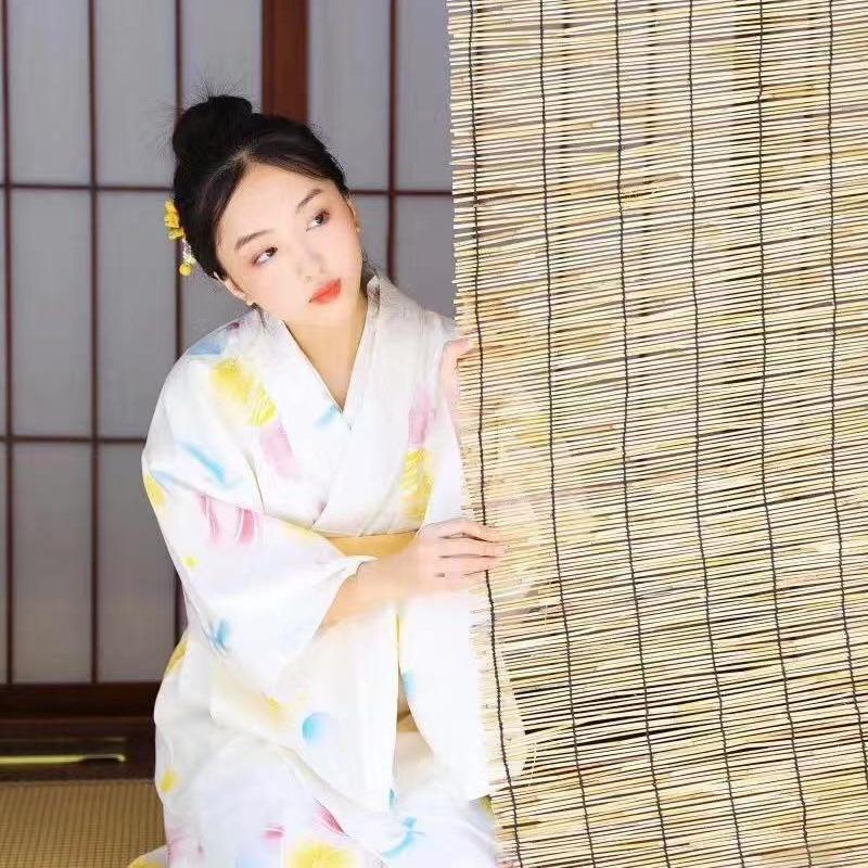 日本和服浴衣四季款改良款女士