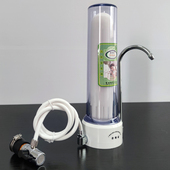 厨房陶瓷过滤器特价 伯仕源A9透明家用厨房台式 龙头单级净水器台式