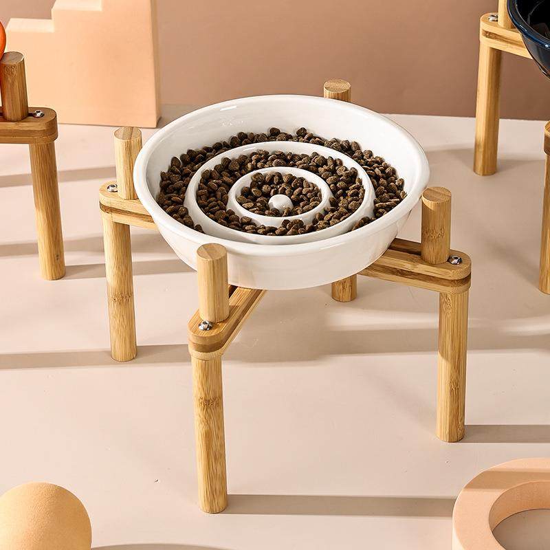 陶瓷慢食碗保护颈椎架子狗碗狗盆可调节宽度小型犬狗粮碗防噎食盆,宠物/宠物食品及用品,猫狗碗/慢食碗,淘宝优惠券,粉丝福利购,淘宝优惠卷