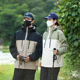 户外冲锋衣男三合一可拆卸外套春秋冬新款 防风风水保暖女登山服