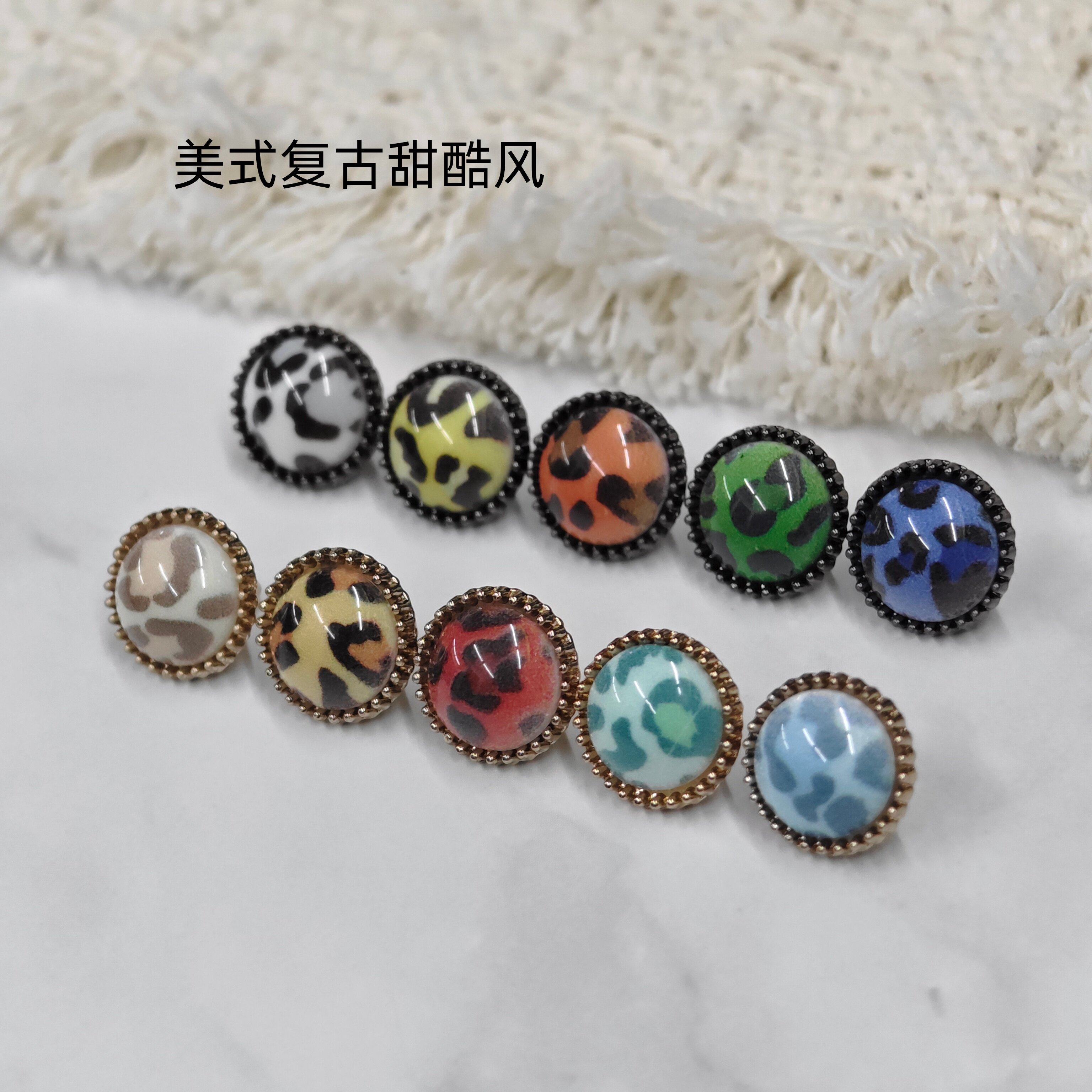 放射纹合金底牛仔衣连衣裙纽扣