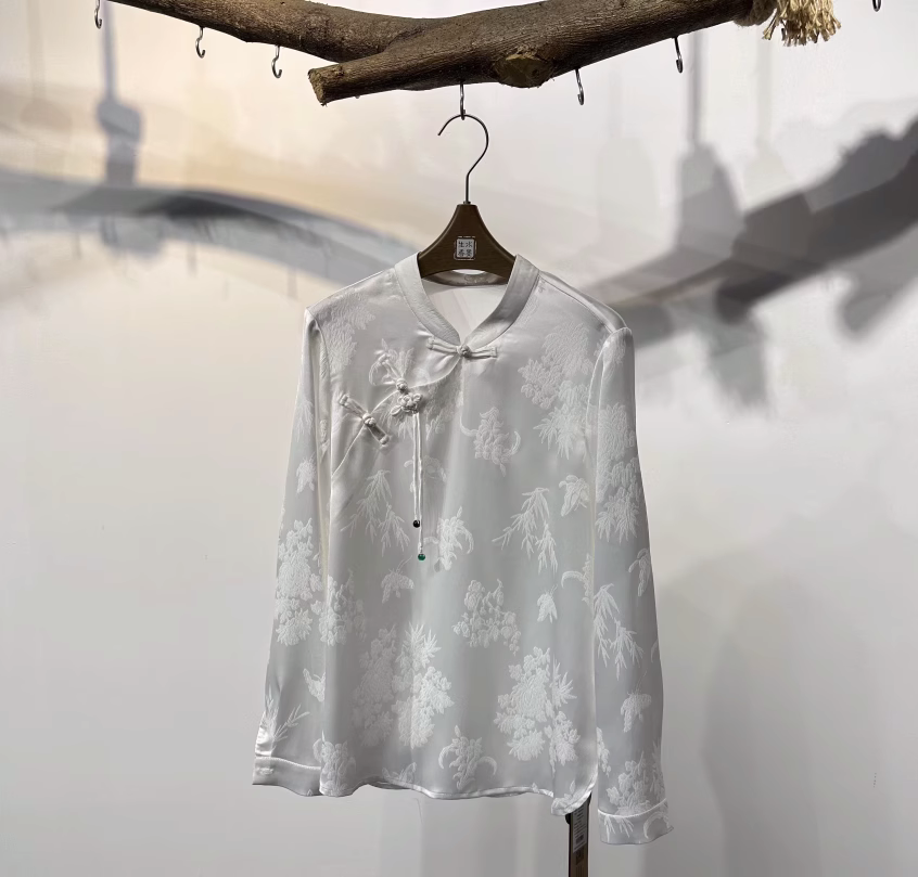 【水墨生香雲熙】原创中国风设计师女装品牌衬衫T82227