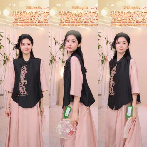 【舒心】原创中国风设计师女装品牌LL76101-B