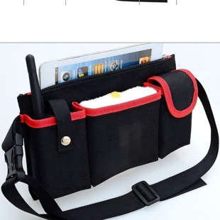 保洁KTV服务员腰包工具袋挂包工具包多功能员工工作收纳平板腰包