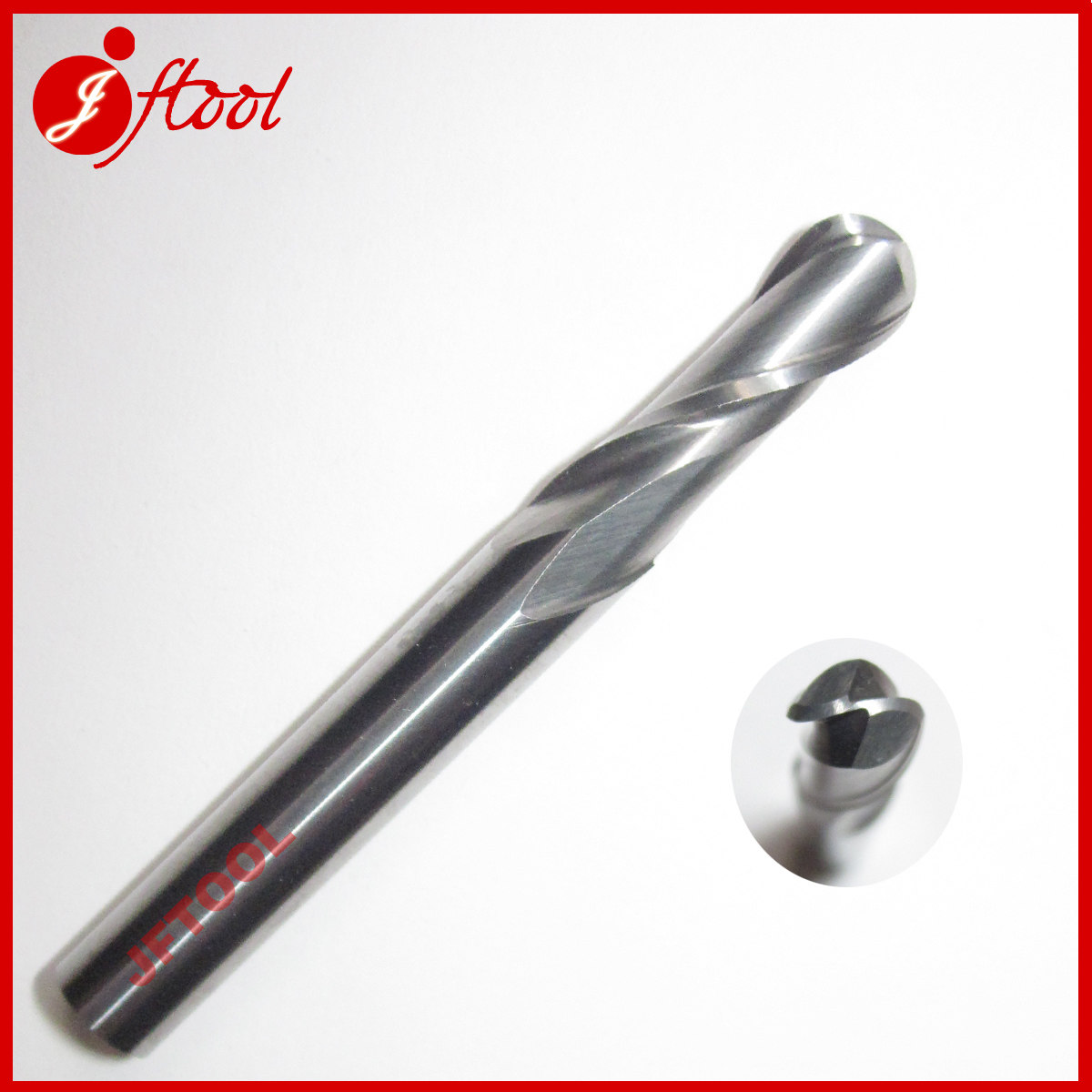 普通双刃螺旋球头铣刀6mm/数控雕刻刀具/钨钢刀具/浮雕刀|msdalam kategori perkakasan/alat, alat pemotong, pemotong kelas, pemotong lain - dari Buy2taobao.com untuk memberikan perkhidmatan ejen Taobao profesional membeli