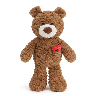 正版抱抱宝贝小熊丹尼尔毛绒玩具泰迪熊公仔情侣布娃娃情人节礼物