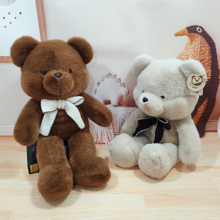 鼻涕熊憨萌窝窝熊系列毛绒玩具公仔可爱小熊玩偶礼物娃娃睡觉抱枕