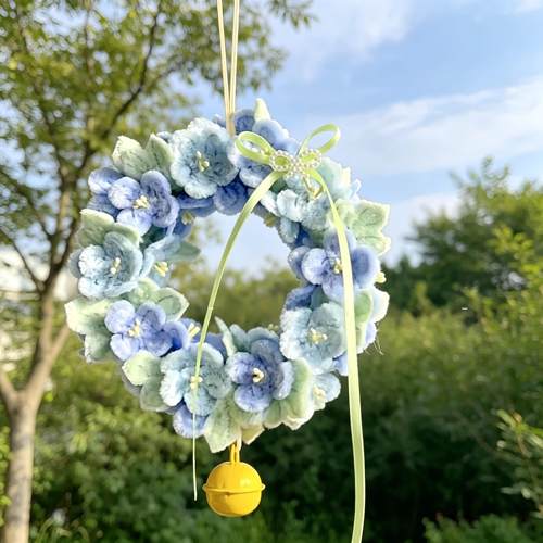 繁花花环挂件DIY材料包