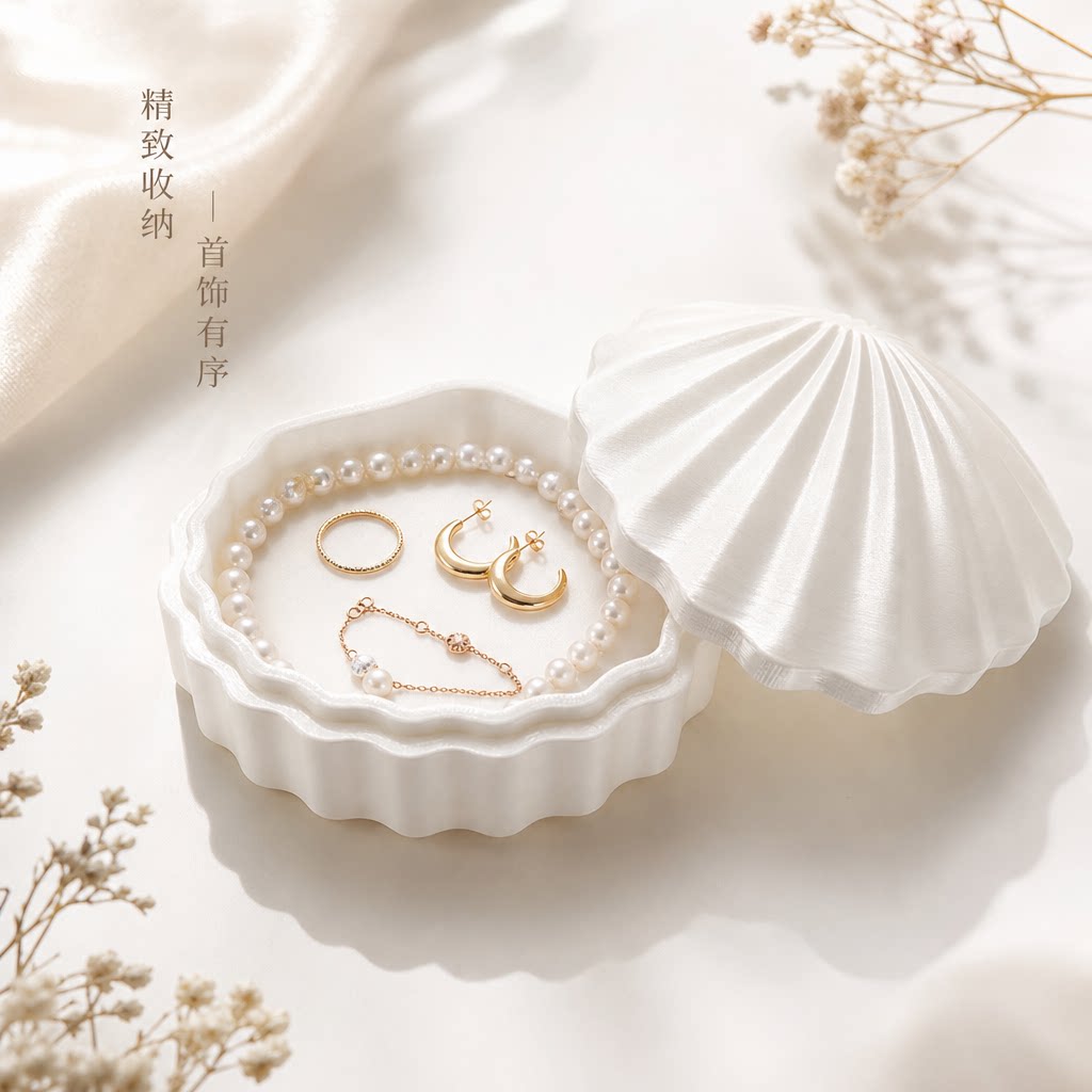饰品首饰盒收纳盒精致小型戒指