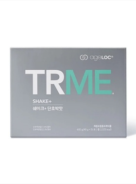 韩国如新华茂TRME奶昔谷物味/黑芝麻奶昔蛋白质粉