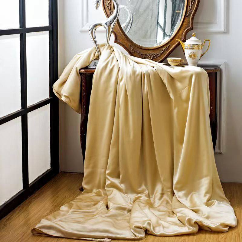 A类35姆米加厚重磅双面真丝被套100%桑蚕丝单双人有缝拼接款被套,床上用品,被套,淘宝优惠券,粉丝福利购,淘宝优惠卷