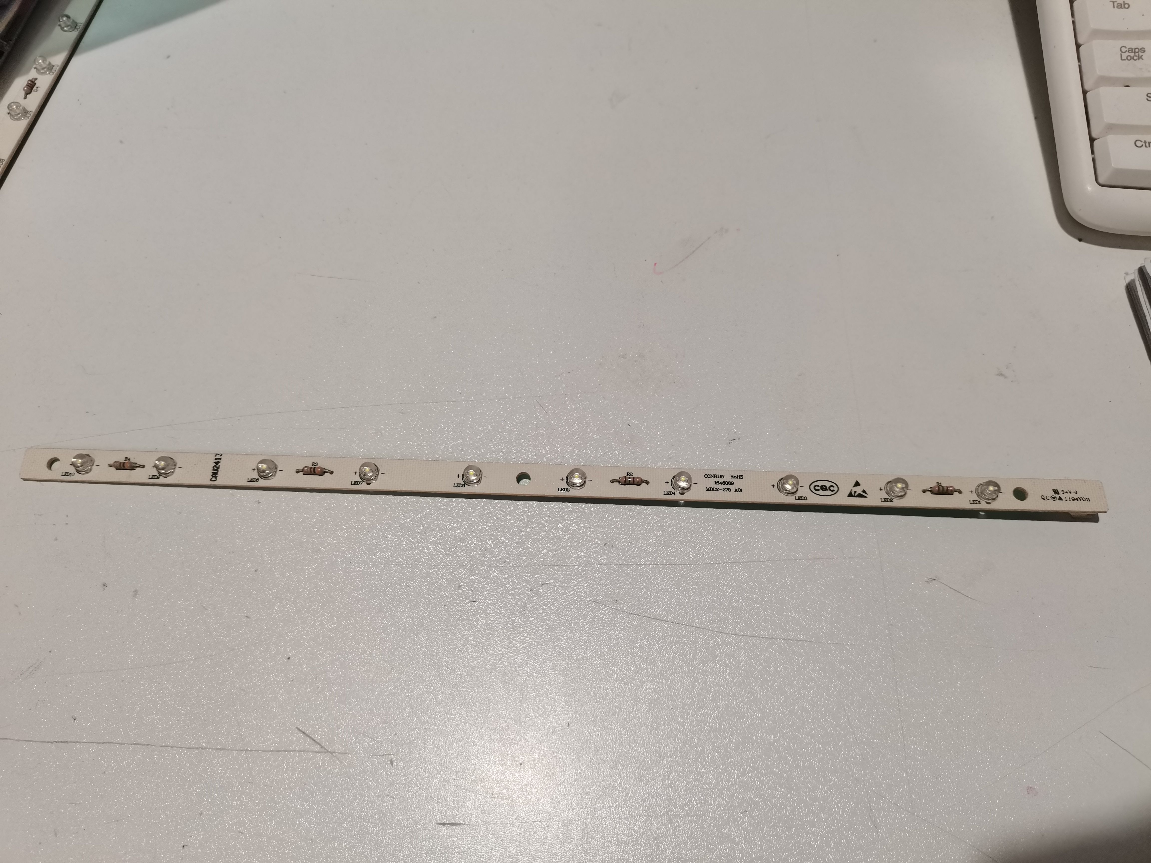 适用原装海信冰箱LED照明1646089灯板/12V灯条 现货