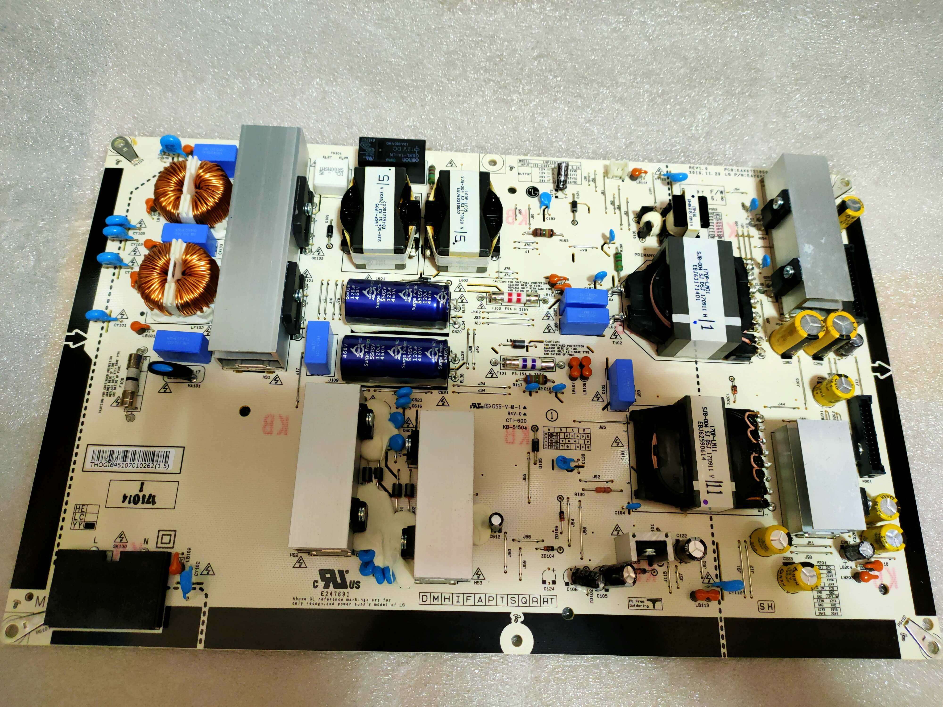 全新适用电视机电源板 电脑板EAY64510701 OLED55B7P-C LGP55B7LG,大家电,其他大家电配件,淘宝优惠券,粉丝福利购,淘宝优惠卷