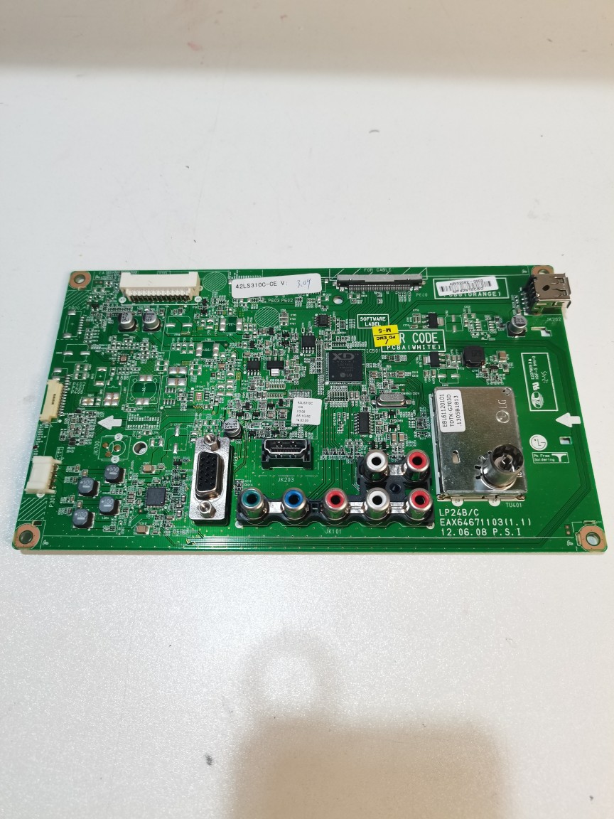 适用原装LG电视主板42LS3100-CE主板 EAX64671103/EBU61709905～