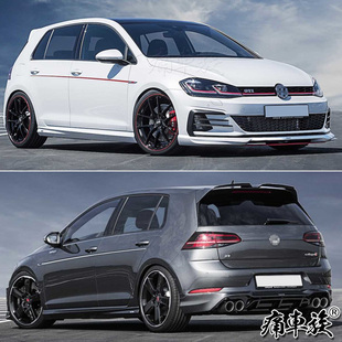 车身汽车贴纸 饰改装 GTI 7专用装 2018大众新高尔夫7车贴拉花GOLF