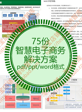 智慧电商电子商务解决方案平台系统架构B2C商城B2B云商精品O2O