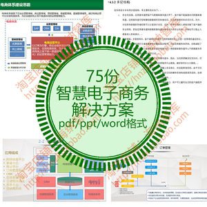 智慧电商电子商务解决方案平台系统架构B2C商城B2B云商精品O2O