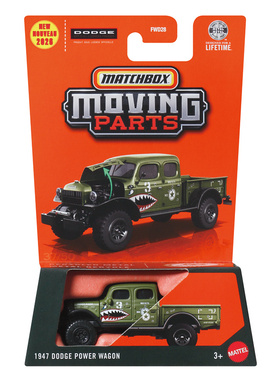 火柴盒 FWD28开门车 道奇动力皮卡 DODGE POWER WAGON Matchbox