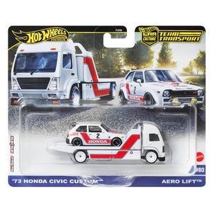 风火轮 FLF56 赛车运输车 本田 HONDA CIVIC改装车 hotwheels